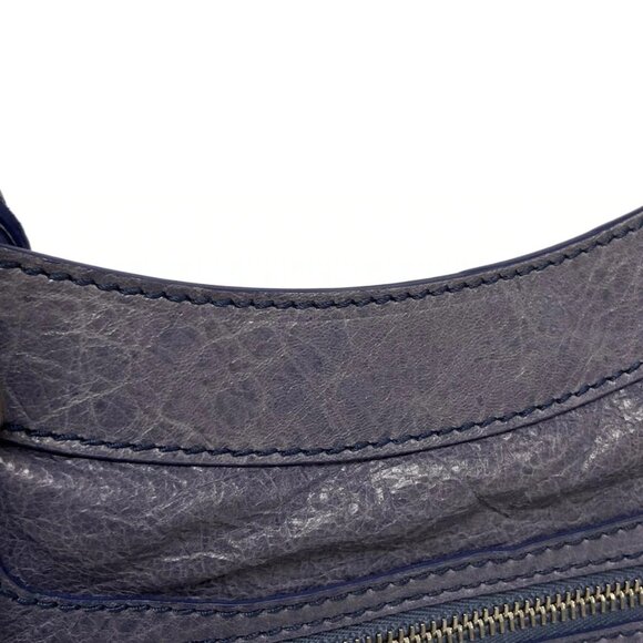 Auth BALENCIAGA The Giant Town 285434 Blue Leather - Handbag - Picture 11 of 15